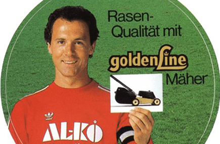 Franz Beckenbauer az AL-KO arca